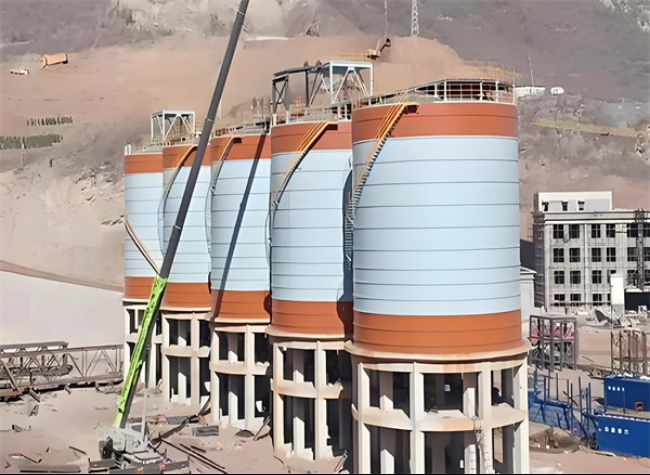 乌烈镇高架钢板仓